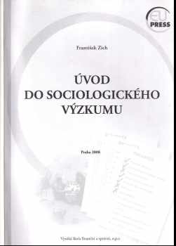 František Zich: Úvod do sociologického výzkumu