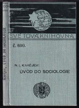 Úvod do sociologie
