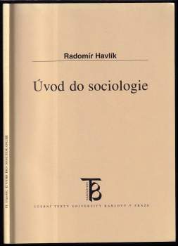 Radomír Havlík: Úvod do sociologie