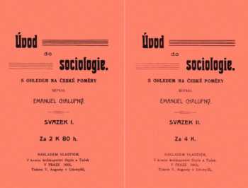 Emanuel Chalupný: Úvod do sociologie