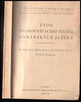 Úvod do srovnávacího studia románských jazyků