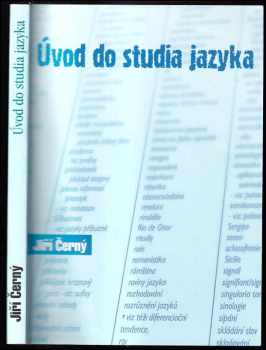 Jiří Černý: Úvod do studia jazyka