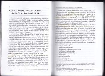 Šárka Waisová: Úvod do studia mezinárodních vztahů