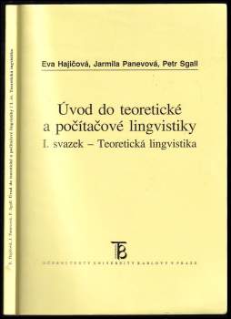 Úvod do teoretické a počítačové lingvistiky