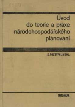 Úvod do teorie a praxe národohospodářského plánování
