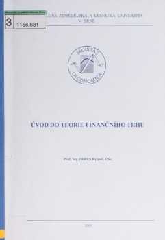Úvod do teorie finančního trhu