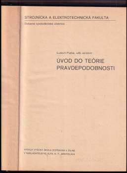 Ľudovít Piatka: Úvod do teórie pravdepodobnosti