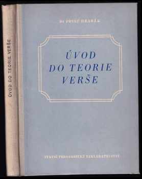 Úvod do teorie verše