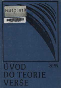 Úvod do teorie verše