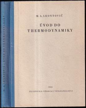 Michail Aleksandrovič Leontovič: Úvod do thermodynamiky