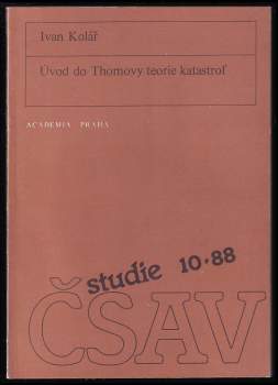 Úvod do Thomovy teorie katastrof
