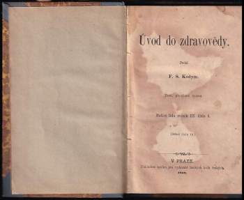 Filip Stanislav Kodym: Úvod do zdravovědy