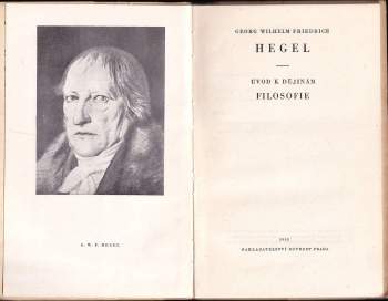 Georg Wilhelm Friedrich Hegel: Úvod k dějinám filosofie