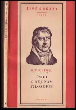 Georg Wilhelm Friedrich Hegel: Úvod k dějinám filosofie