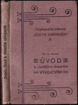 Karel Domin: Úvod k novějším theoriím vývojovým