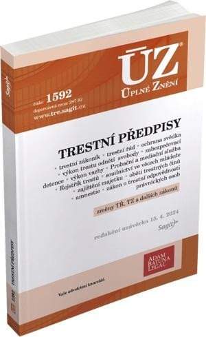 Trestní předpisy [ÚZ 2024 č. 1592]