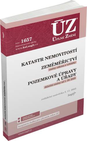 ÚZ 1657 Katastr nemovitostí, Zeměměřictví, Pozemkové úpravy a úřady