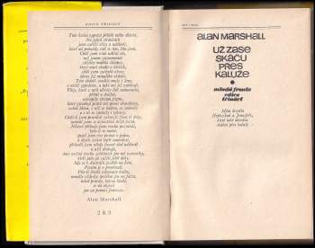 Alan Marshall: Už zase skáču přes kaluže