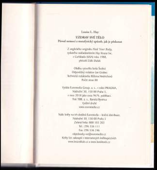 Louise L Hay: Uzdrav své tělo