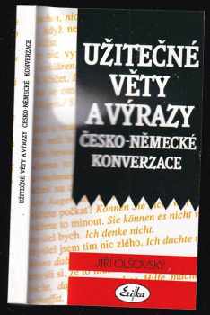 Užitečné věty a výrazy česko-německé konverzace