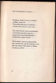 Josef Hiršal: Úzké cesty