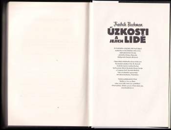 Fredrik Backman: Úzkosti a jejich lidé