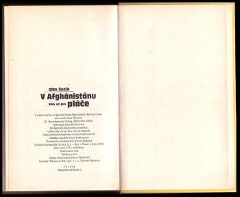 Síba Šakíb: V Afghánistánu Bůh už jen pláče