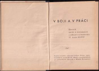 Václav Dědek: V boji a v práci