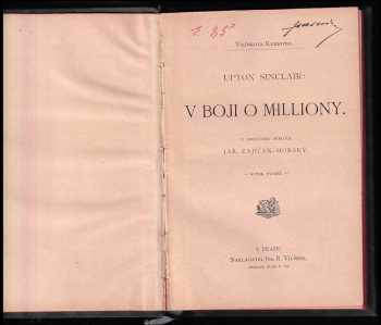 Upton Sinclair: V boji o milliony