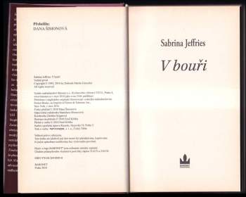 Sabrina Jeffries: V bouři