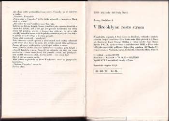 Karel Teissig: V Brooklynu roste strom