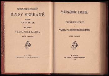 Václav Beneš-Třebízský: V červáncích kalicha