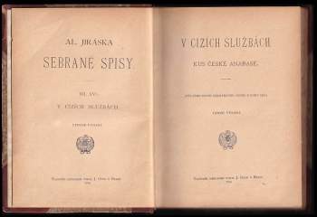 Alois Jirásek: V cizích službách
