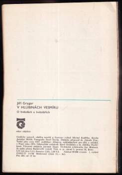 Jiří Grygar: V hlubinách vesmíru