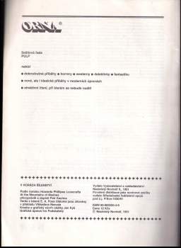 H. P Lovecraft: V horách šílenství