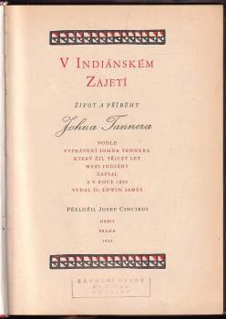 John Tanner: V indiánském zajetí
