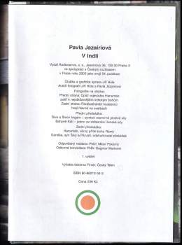 Pavla Jazairiová: V Indii