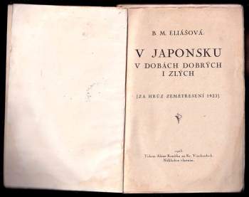 Barbora Markéta Eliášová: V Japonsku v dobách dobrých i zlých