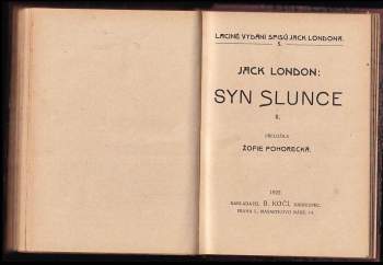 Jack London: V jeskyni mrtvých ; Princezna ; Dítě vod ; Na rohoži Makaloa ; Ah Kimovy slzy