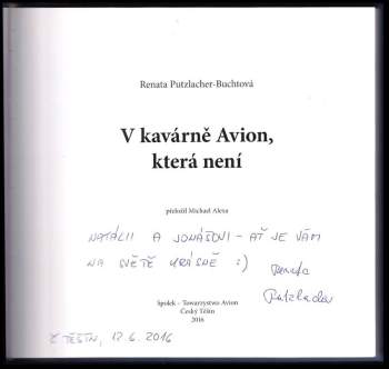 Renata Putzlacher: V kavárně Avion, která není