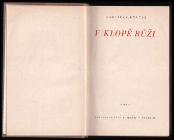 Ladislav Ptáček: V klopě růži