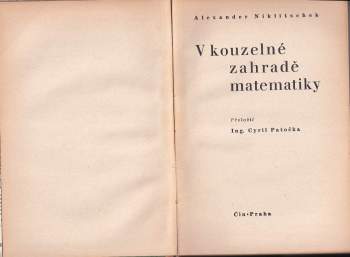 Alexander Niklitschek: V kouzelné zahradě matematiky