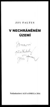 Jiří Faltus: V nechráněném území