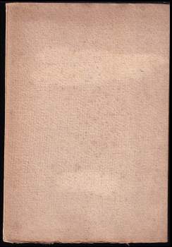 Pavel Eisner: V. Neubert a synové, Praha-Smíchov, 12.VI.1877-1937