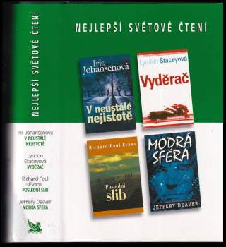 Jeffery Deaver: Nejlepší světové čtení : V neustálé nejistotě + Vyděrač + Poslední slib + Modrá sféra