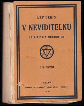 Léon Denis: V neviditelnu