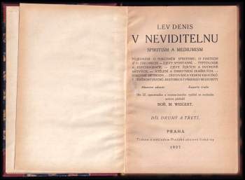 Léon Denis: V neviditelnu
