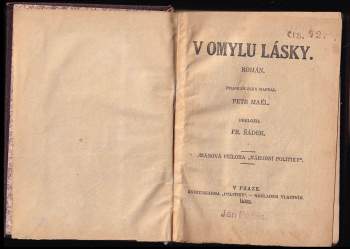 Pierre Maël: V omylu lásky