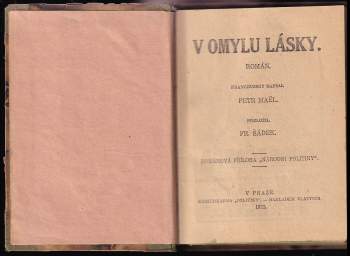 Pierre Maël: V omylu lásky