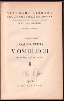 John Galsworthy: V osidlech